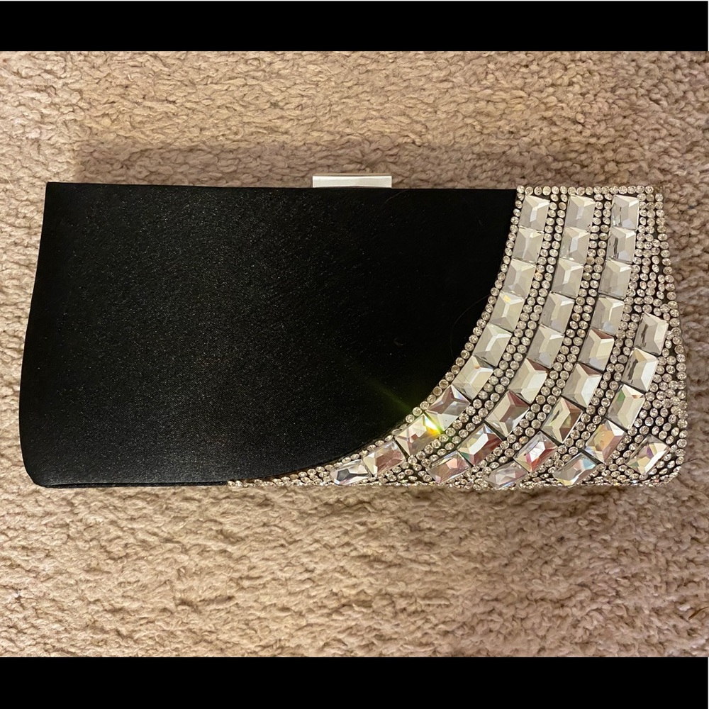 Rhinestone clutch